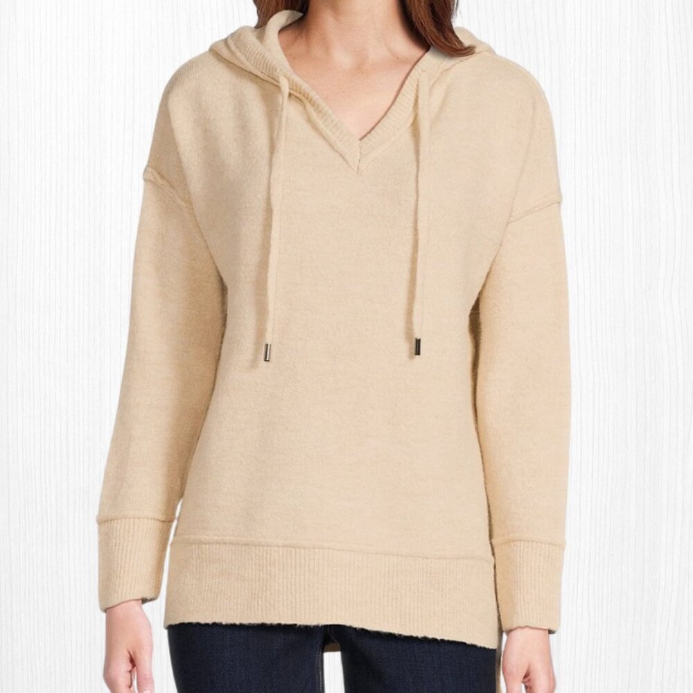NWT Long Sleeve Hooded Sweater - Westbound - Oatmeal Heather - SZ S